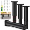 Table Legs - AIMOONSA - Generic - Metal 25-45 Cm - Set of 4 with Fixings - Black