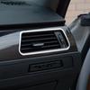 3PCS AC Outlet Trim Air Outlet Frame Stickers Covers For BMW 3 Series E90 2005-2012 ( Red, Silver Option)