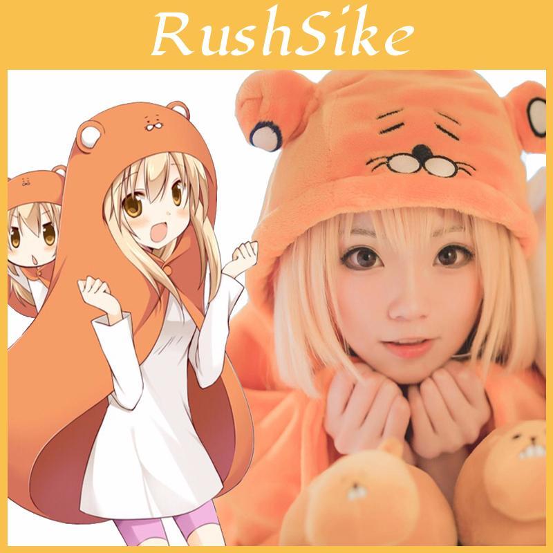 Mājīgs Himouto! Umaru-chan Otaku Cosplay Kostīms Flaneļa Sega Kapucis Apmetnis