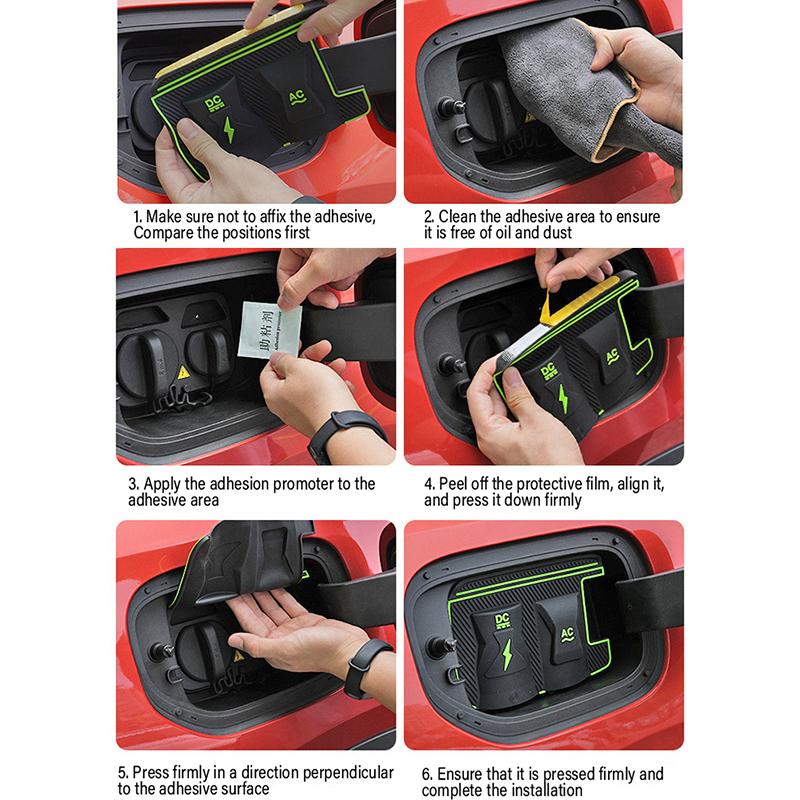 New Energy Car Charg Rain Cover For BYD Seal 05 5 DM i HA6 Accessories 2025~2027 Auto Parts Charging Gun Waterproof Protect Case