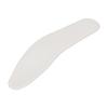 50pcs Mini Cosmetic Cream Spatula Curved Shaped Reusable Eye Cream Applicator for Nail Glue White