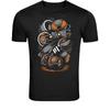 Abstract Astronaut Helmet T-Shirt - Futuristic Space Explorer