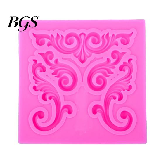 3D Embossment Silicone Mold Fondant Cake Chocolate Craft Decorating Baking Tool