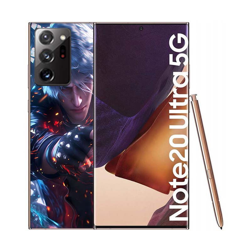 D-Devil May Cry DMC Phone Case for Samsung A55 A35 A25 A15 A07 A05S A16 A17 A26 A36 A37 A56 A57 Galaxy Note 20 10 A50S A71 A51 A