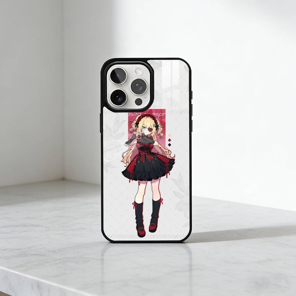 

HOLO Characters On Lolita Phone Case For iPhone17,16,15,14,13 Plus,Pro Max Magnetic For Magsafe Wireless Charging iPhone17Air
