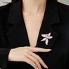 High-end Women's Delicate Corsage Design Pin Suit Coat Decoration French Iris Brooch