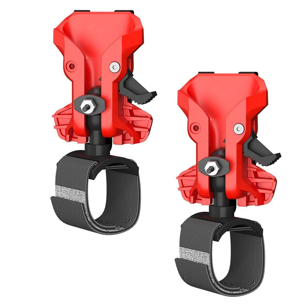 Self-Locking Drill Holder Belt Clip High Durability Double Waist Mount For Electric Tool Quick Release Portable Tool Storage