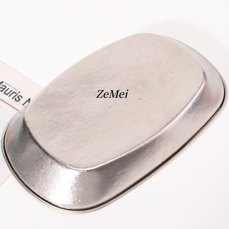 10 inch Pure Titanium Rectangle Dinner Plate,Heat-Resistant Home Salad Plate Dinner Dishes Dessert Tray Tableware,Kitchenware