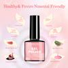 44Pcs Gel Nail Polish Kit Nail Forms Brushes UV Lamp Electric Nail File Professional Nail Art Set
