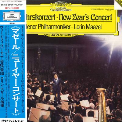 LP Record LORIN MAAZELWINER PHILHARMONIKER New Years Concert 28MG0009 POLYDOR Japan Classical Used