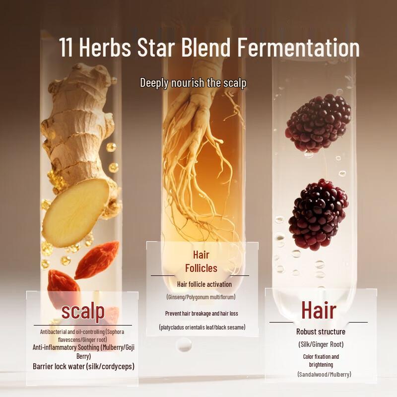 Long Hair Xiaozhai Scalp Care Shampoo