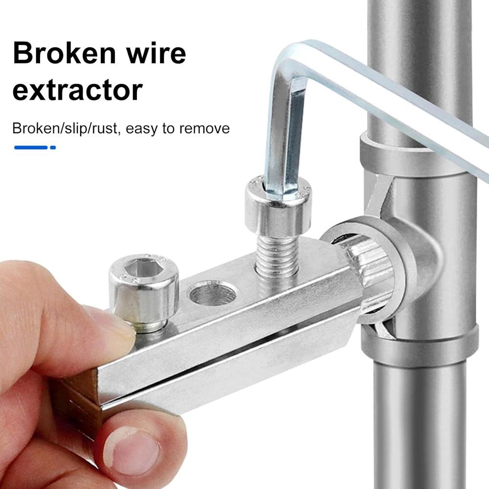 Abgebrochener Drahtausdreher Gewindewerkzeug Eckventil Reparaturwerkzeug Ausdreher Sanitärwerkzeug Wasserrohr Wartungswerkzeuge Wasserhahn Abzieher