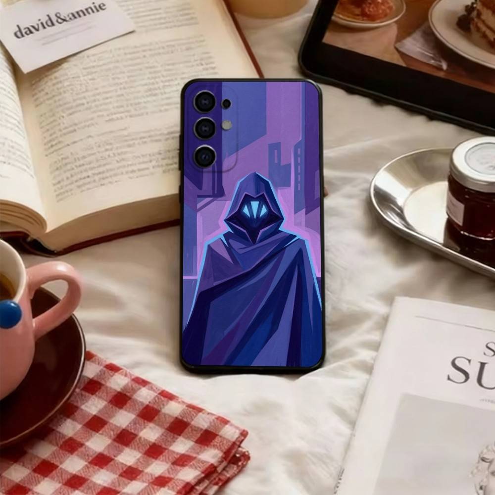 Omen Valorant Phone Case For Samsung S25,S24,S21,S22,S23,S30,Ultra,S20,Plus,Fe,Lite,Note,10,Soft Black Cover
