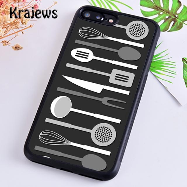 Krajews Cooking Is My Therapy Phone Case Cover For iPhone 17 Air 16 15 14 plus 11 12 13 pro max coque Shell Fundas