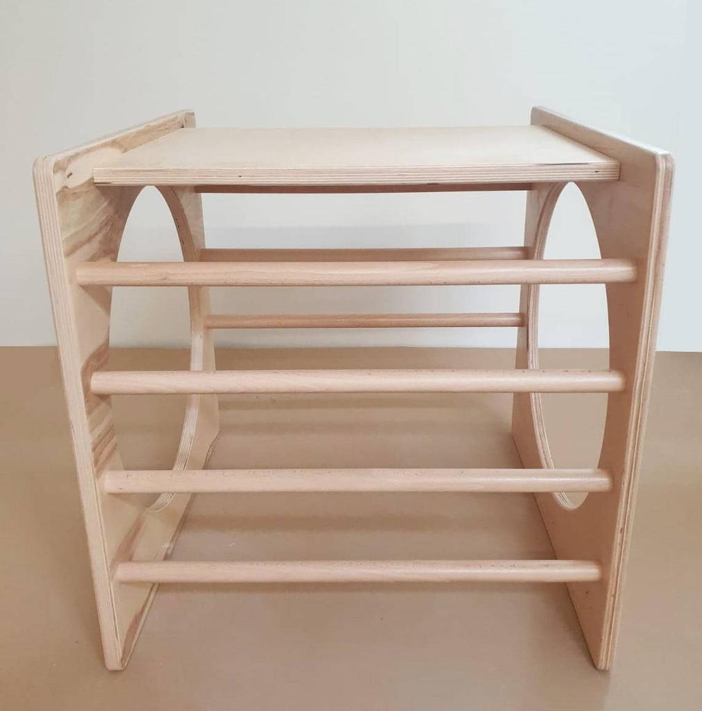 Climbing Cube Box Wood