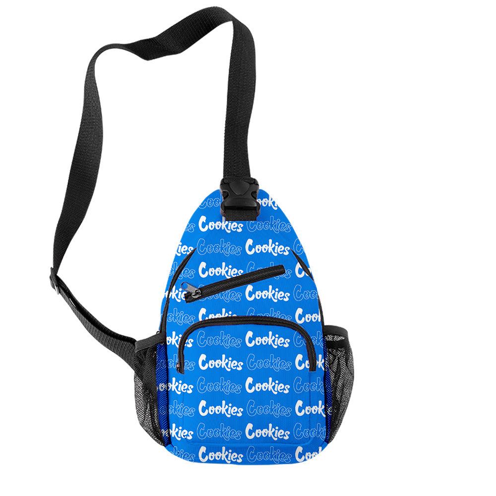 Cook 3D Digital Printing Fashion Trend Messenger Bag Simple Shoulder Bag Waist Bag Breast Bag