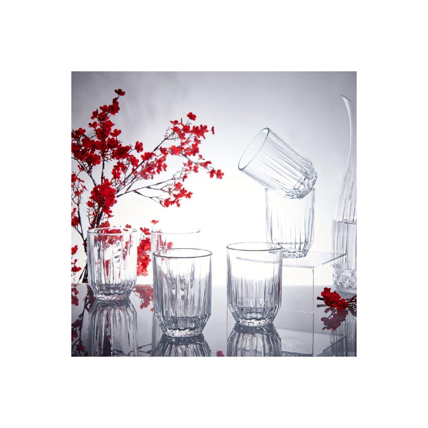 

Echo Damla Set Of 6 Water Glasses - 250 Ml чистый