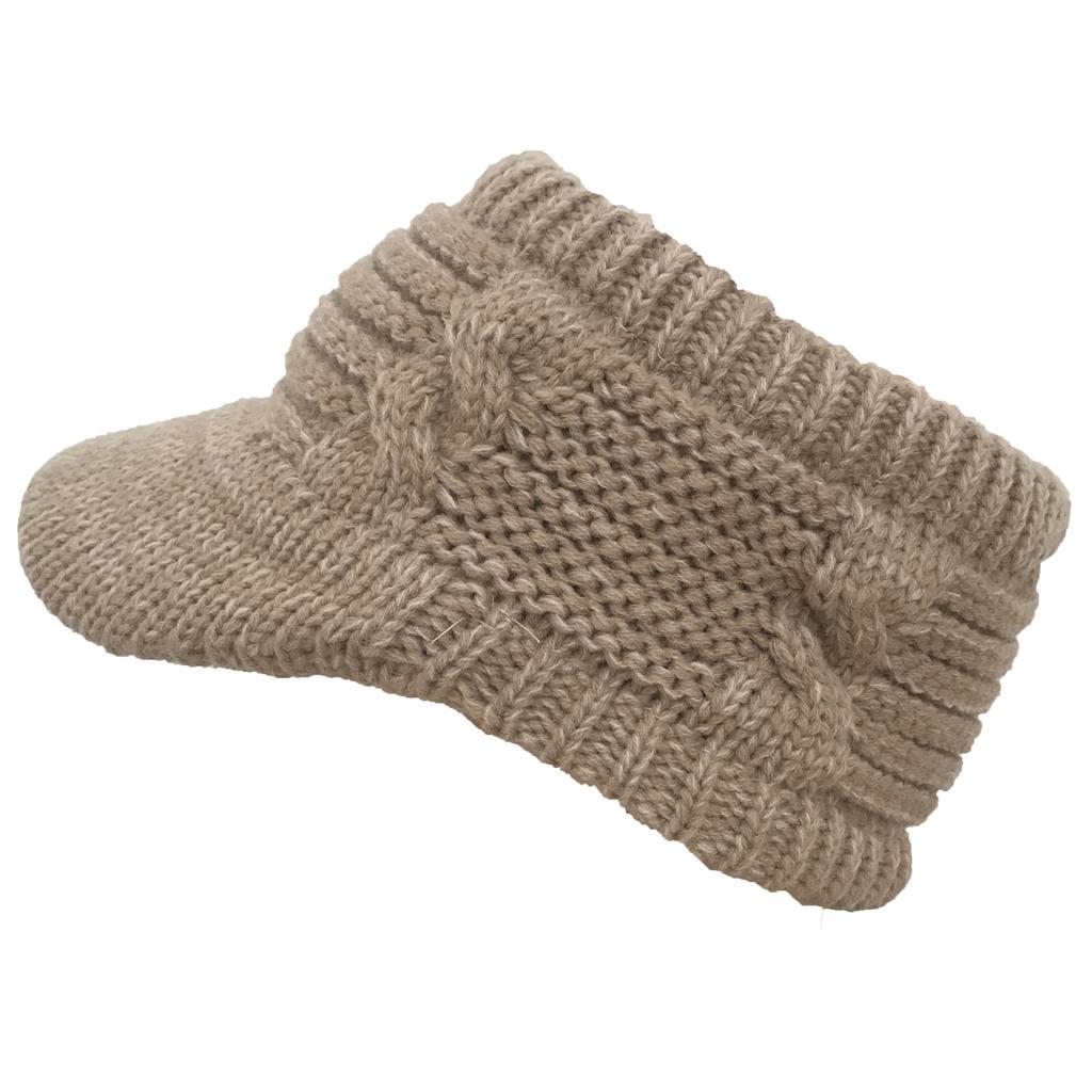 Beanie Tail Winter Warm Knit Messy High Bun Pferdeschwanz Hüte Visor Beanie Cap Outdoor Messy High Bun Cap Kreis Schals