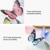 3D Butterfly Wall Decals Removable Colorful Butterfly Wall Stickers DIY Wall Art Murals for Babys Bedroom TV Background Living Room