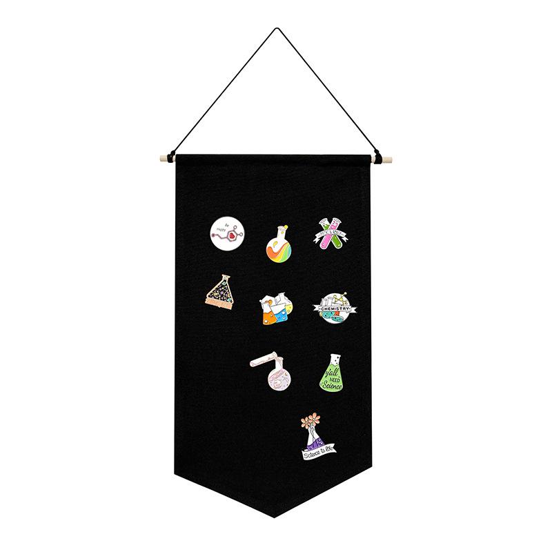 Nordic Brooch & Medal Display Cloth – Large Hanging Storage Board
