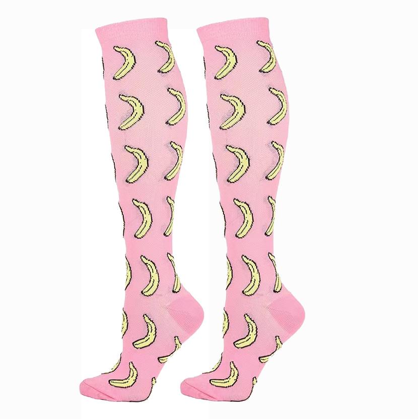 Pánské Dámské Ponožky Kompresní Ponožky Elastické Sportovní Krásné Nohy Sestra Punčochy Běh Lezení Cyklistika Let Cvičení