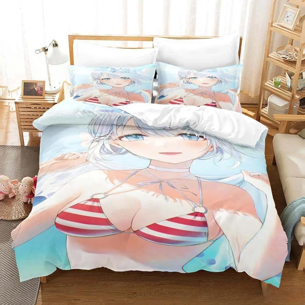 New Anime The Detective Is Already Dead Bedding Set Single Twin Full Queen King Size Bed Set Adult Kid Bedroom Duvet Cover Sets