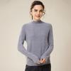 Women's 100% Pure Cashmere Sweater - New Autumn/Winter High-Neck Cable Knit Base Layer