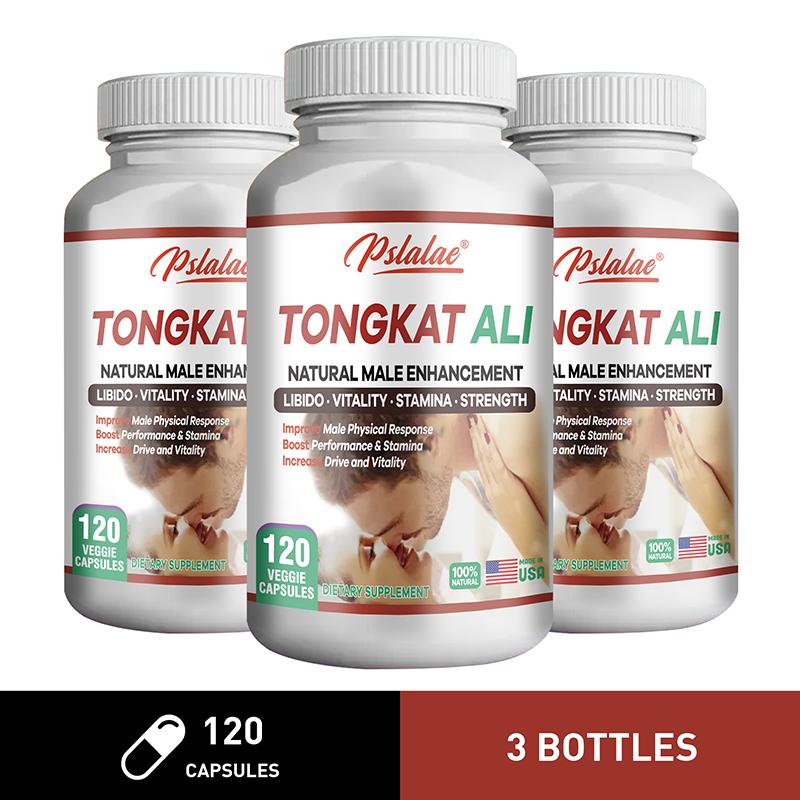 Pslalae - Tongkat Ali, Maca, and L-Arginine Complex Supplement - Men's Health, Energy
