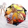 1 Stück Jujutsu Kaisen Outdoor-Regenschirm - Automatisches Öffnen/Schließen, Tragbares 3-fach faltbares Design mit 8-Speichen-Eisenrahmen - Perfektes Geschenk für Fans, Reisende, den täglichen Gebrauch