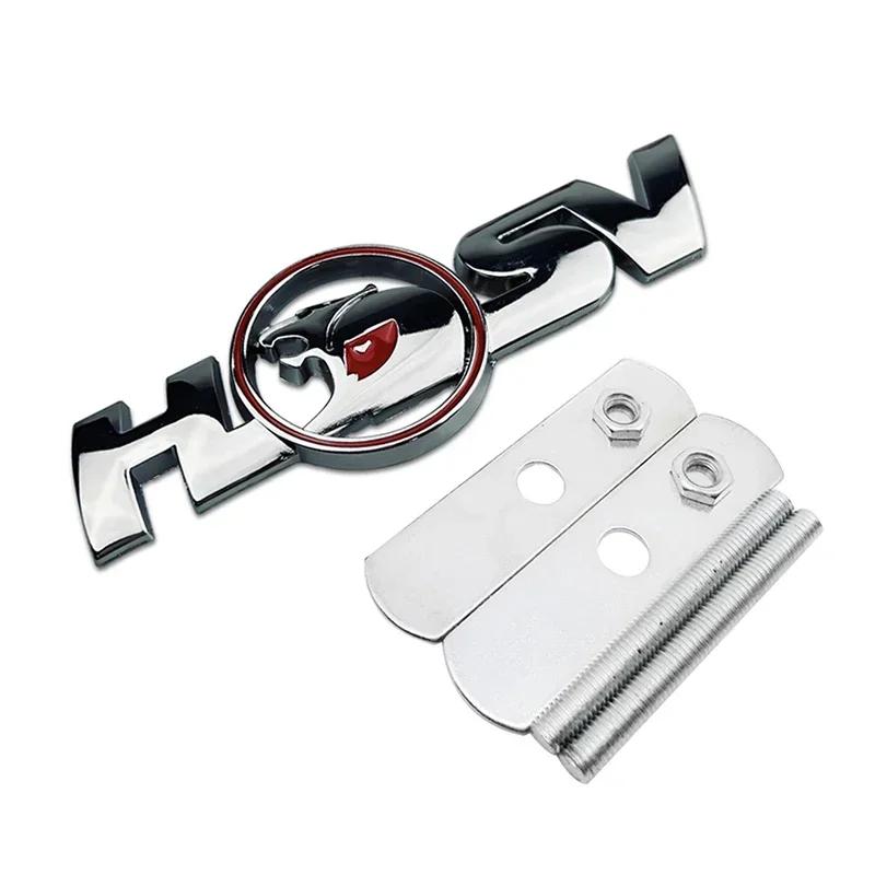 Metal Car Body Sticker for HSV Logo Auto Emblem Front Grille Rear Trunk Decoration