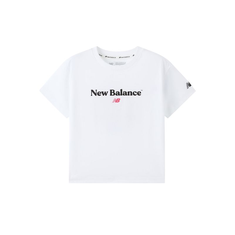New Balance 1906 T Shirt White Children Aged 3 7 Years Old 7EF2Z043-WT 110
