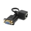 VGA zu RJ45 Adapter Kabel 15cm VGA zu RJ45 Ethernet Port Konverter Draht Übertragung von VGA-Signal über Netzwerkkabel