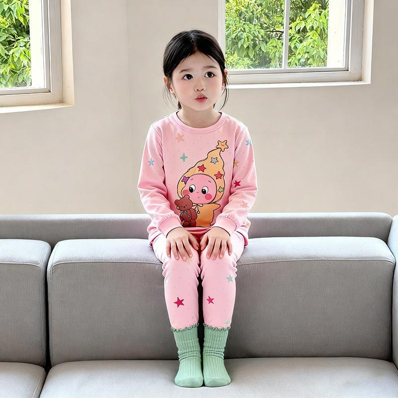 HD Kinder Ganzjahres-Pyjamaset: Warme Herbstkleidung & Hosen für Jungen & Mädchen