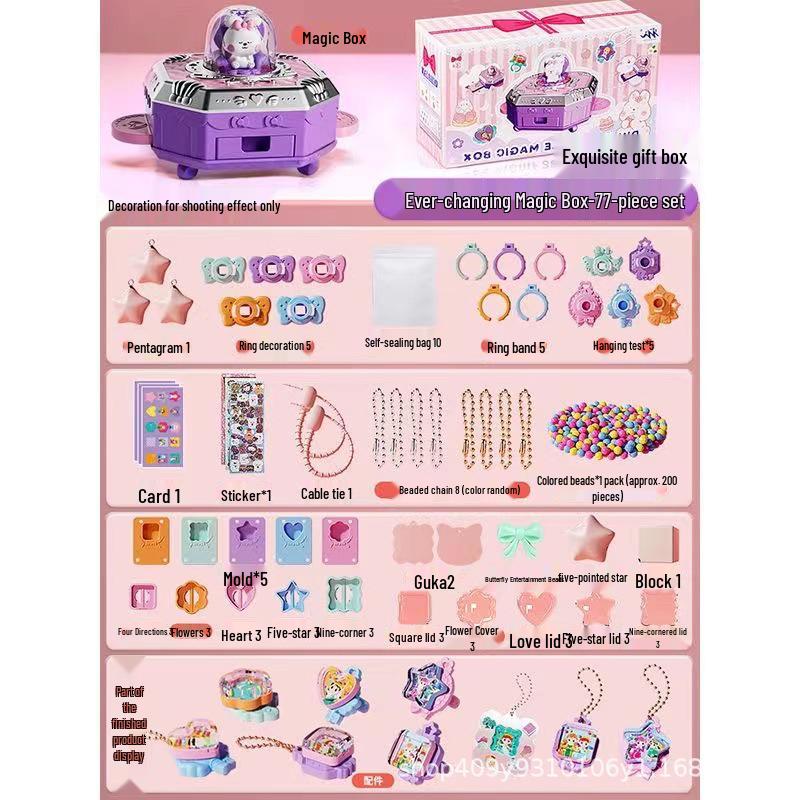 

Подарок на день рождения для девочки, сделанный своими руками: Книга наклеек ручной работы «Принцесса Магия»