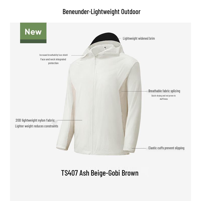 

BANANA UNDER Мужская легкая куртка с защитой от УФ-лучей, летняя ветровка, дышащая одежда для рыбалки на открытом воздухе S407 XL