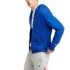 Champion Power Blend Fleece US Blue Men's Full-Zip Hoodie, Size Medium, Color