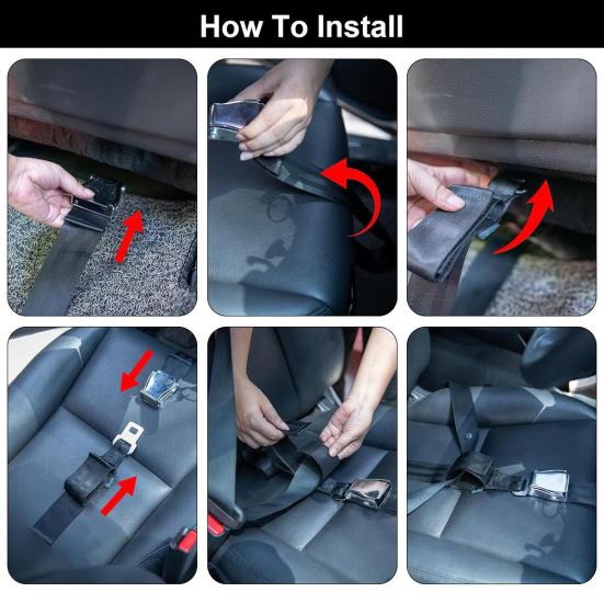 Pregnancy Bump Strap Seat Belt Adjustable Ergonomic Non-Slip Design Universal Simple Installation Seat Bump Strap for Women