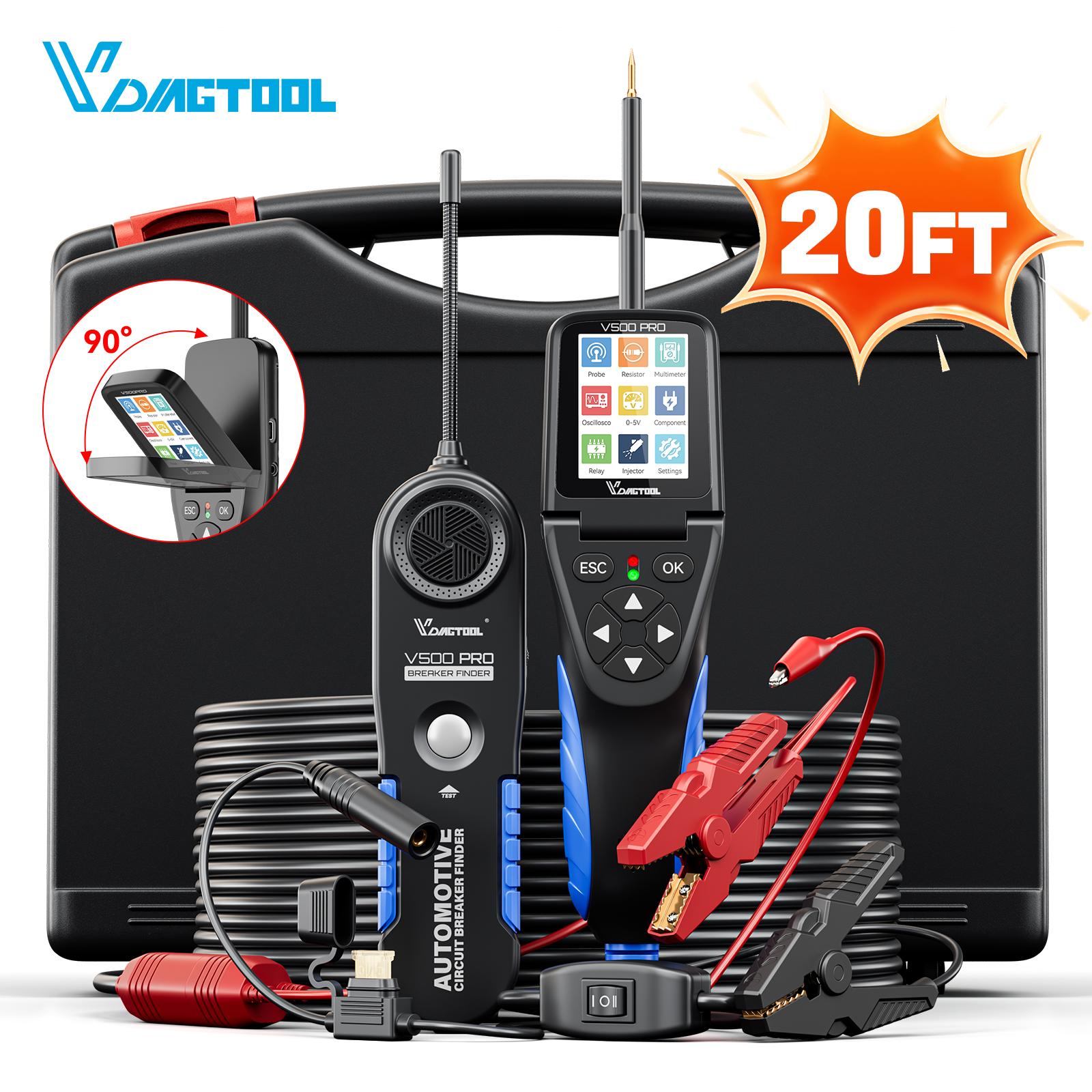 EU Warehouse VDIAGTOOL V500PRO Car Power
