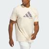 New Adidas Court Therapy T Shirts Men Beige IN6361