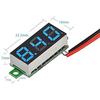 Aideepen LED Digital Display Voltage Tester DC Mini Voltage Meter with Accurate Voltage Measurement and Reverse Polarity HD Voltage Display Suitable