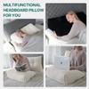 1Pice Headboard Wedge Pillow Bed Rest Reading Pillow Bolster Triangular Pillow for Sitting In Bed-Backrest Positioning Support