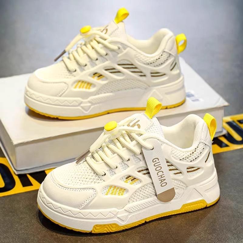 Classmates Girls Summer 2025 New Children's Sneakers Breathable Mesh Girls Board Shoes Middle and Older Children's Summer Mesh Shoes