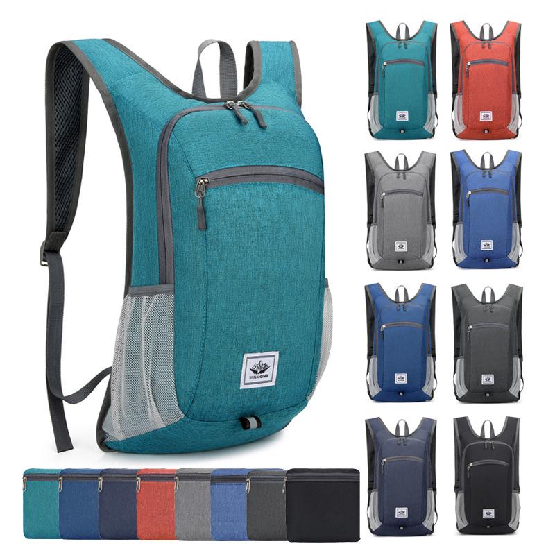 Ultralight Water-resistant Folding Backpack for Outdoor Sports & Travel