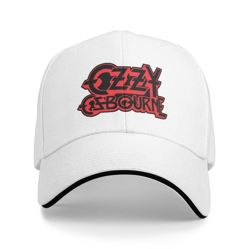 

Custom Ozzy Osbourne Metal Rock Music Baseball Cap Daily Casual Adjustable Sandwich Hats Men Women Outdoor Sports Sun Visor Hat Adjustable