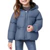 Kids' Pocket Coat - Solid Color Short Cotton Jacket