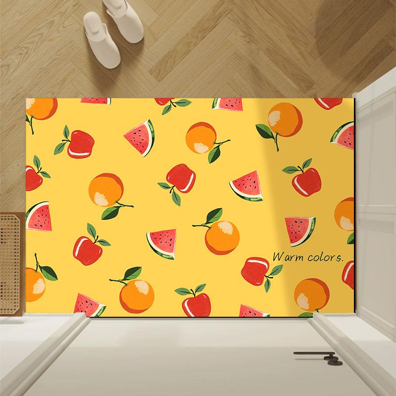 Household Bathroom Floor Mats, Bedroom Toilet Door Mats, Entry Door Carpets, Bathroom Absorbent and Stain-resistant Mats