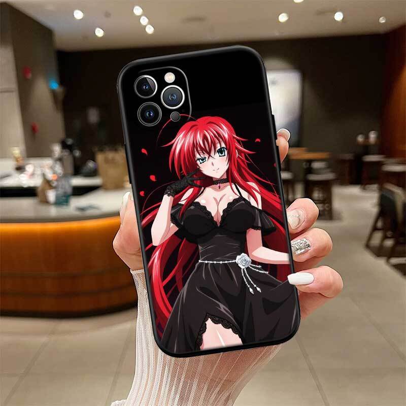Rias Gremory Phone Case for Samsung S20 S21 S21S S22 S23 S24 FE Ultra Plus Lite F06 F16 M06 M16 M56 A07 A17 A36 A37 A55 A57