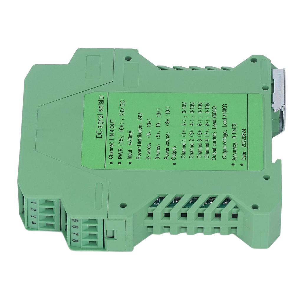 DC Stromsignal Isolator 1 Eingang 4 Ausgänge SPS Messumformer Aufbereiter für Leiterplatte 0 10V