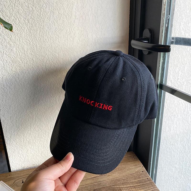 

Бейсболка Синяя Модная Для Женщин Регулируемая Солнцезащитная Дышащая чёрный