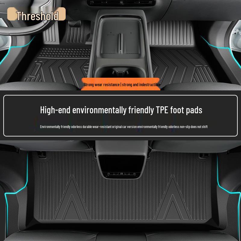 2026 Xiaopeng P7+ Full Coverage TPE Floor Mats - Custom Car Interior Accessories Xiaopeng P7+/2024-2025